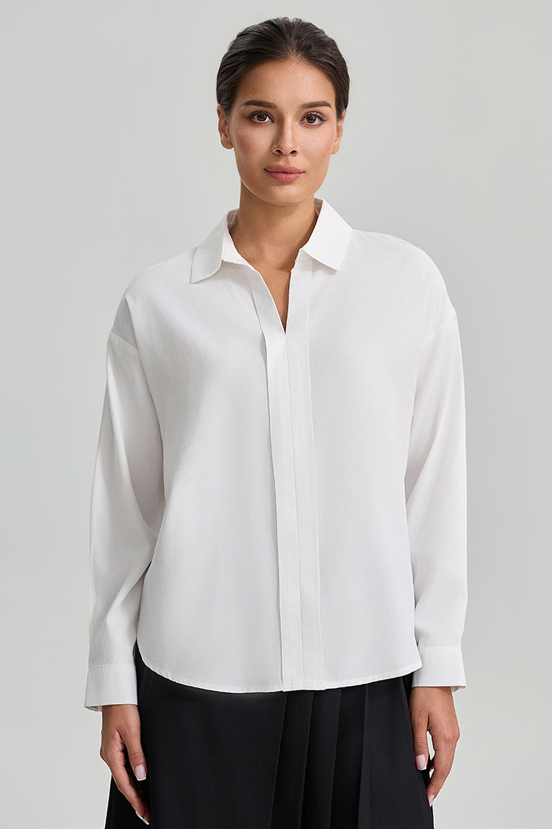 Long Sleeve Relaxed Fit Shirt