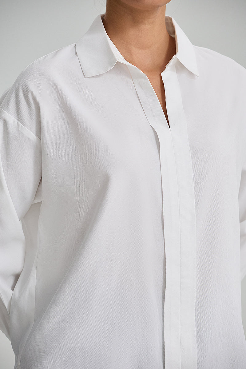 Long Sleeve Relaxed Fit Shirt