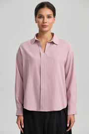 Long Sleeve Relaxed Fit Shirt