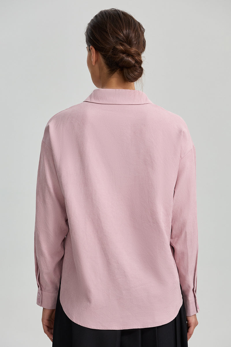 Long Sleeve Relaxed Fit Shirt