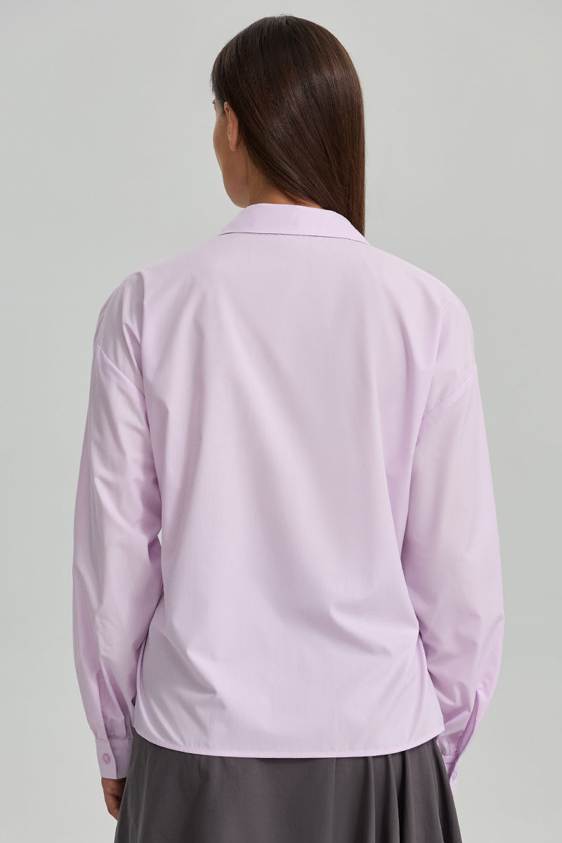 Side Detail Long Sleeve Shirt