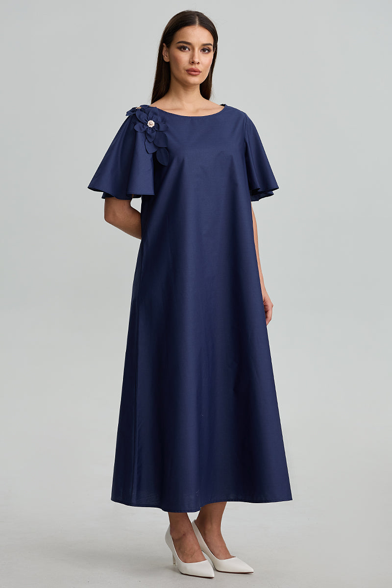 Floral Applique Dress