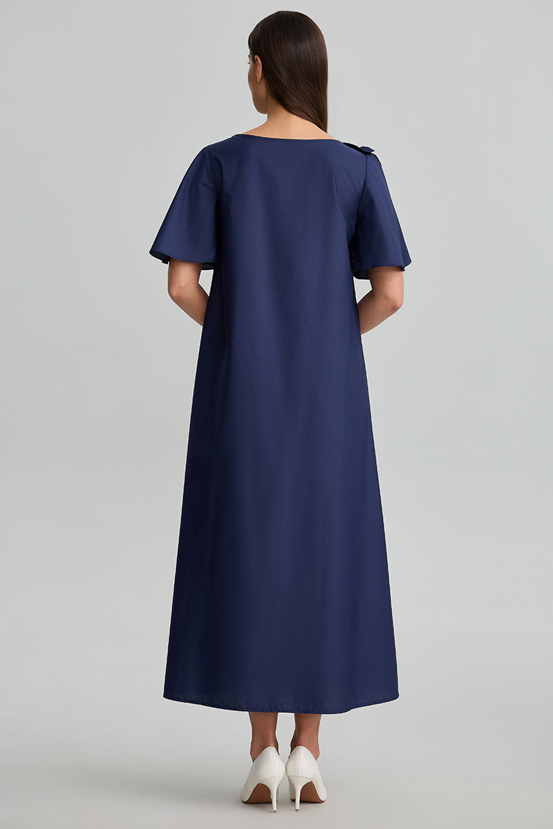 Floral Applique Dress