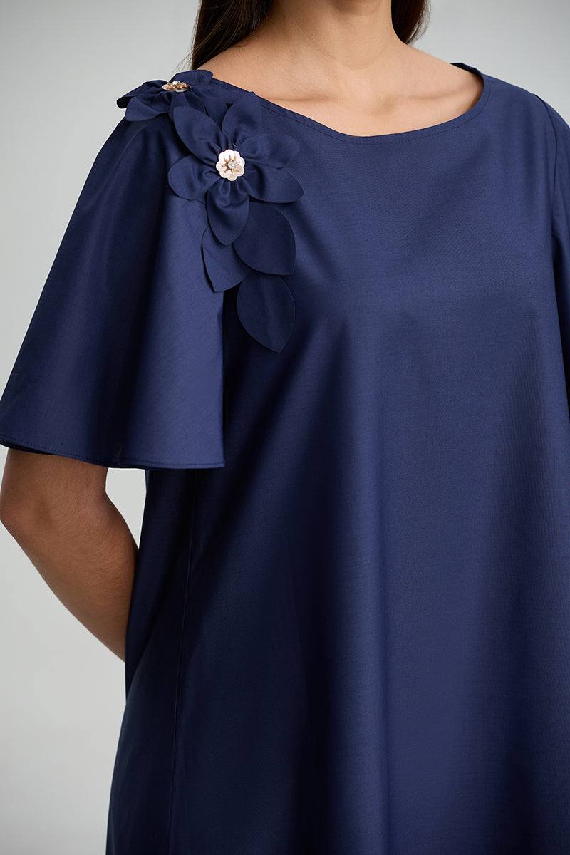 Floral Applique Dress