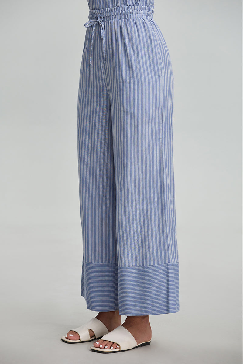 Striped Wide Leg Pants