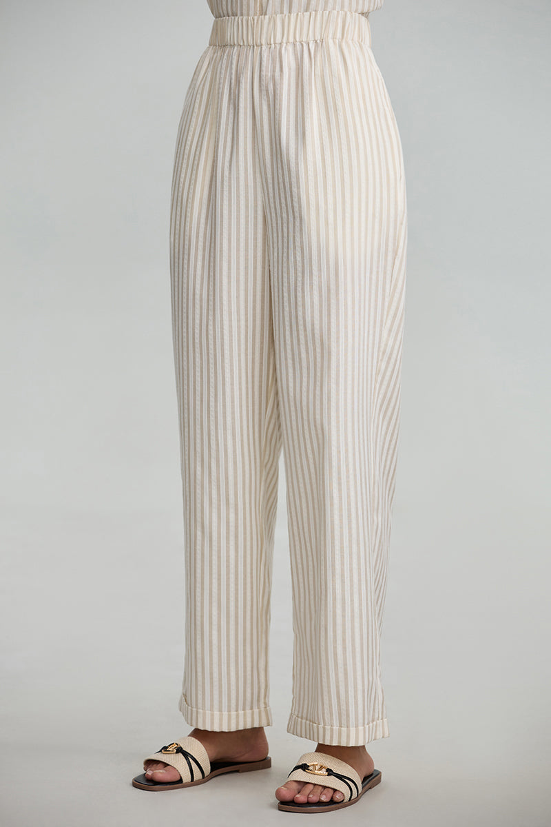 Striped Wide Leg Pants