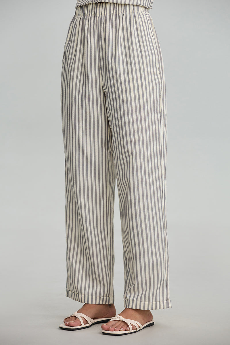 Striped Wide Leg Pants