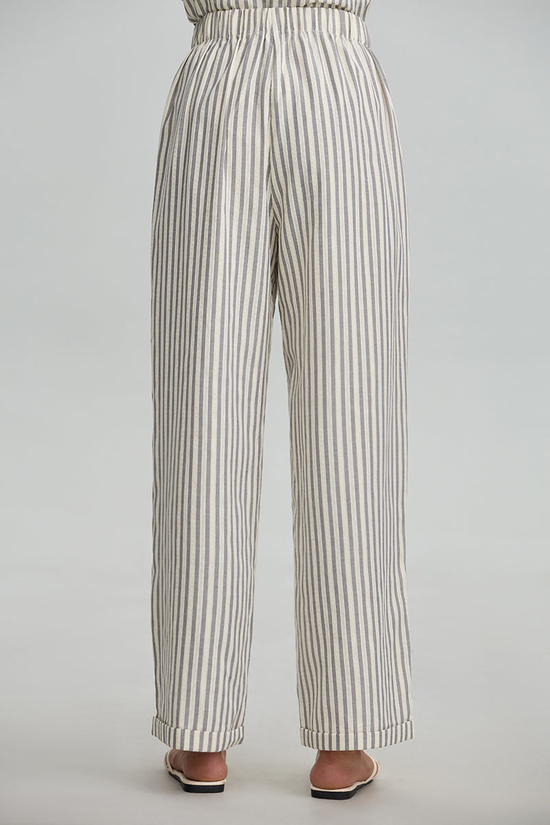 Striped Wide Leg Pants