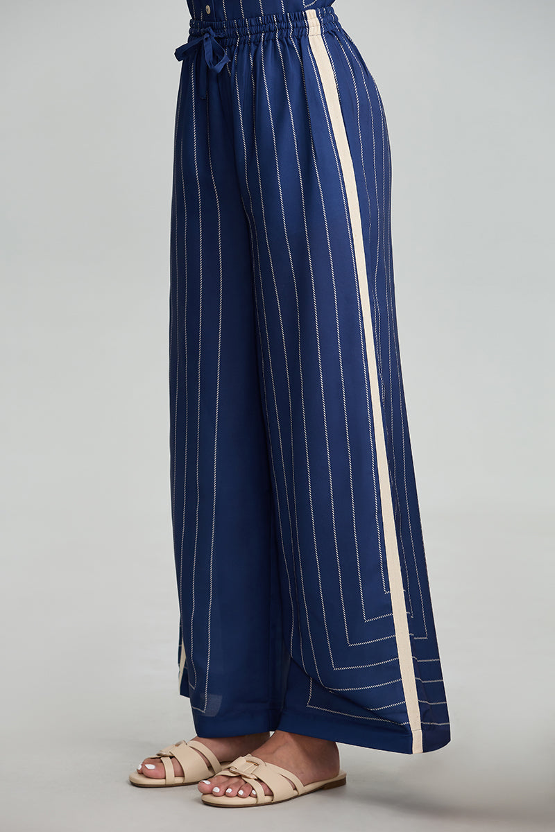 Striped Wide Leg Pants
