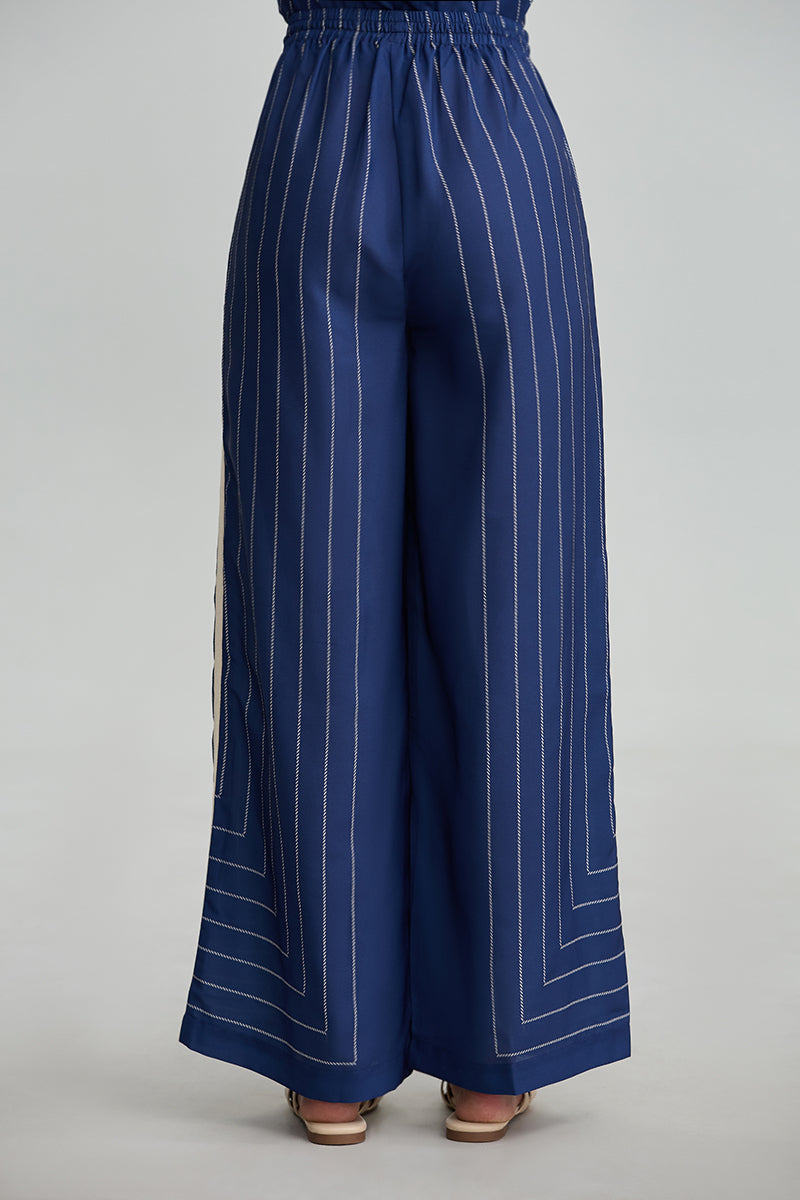 Striped Wide Leg Pants