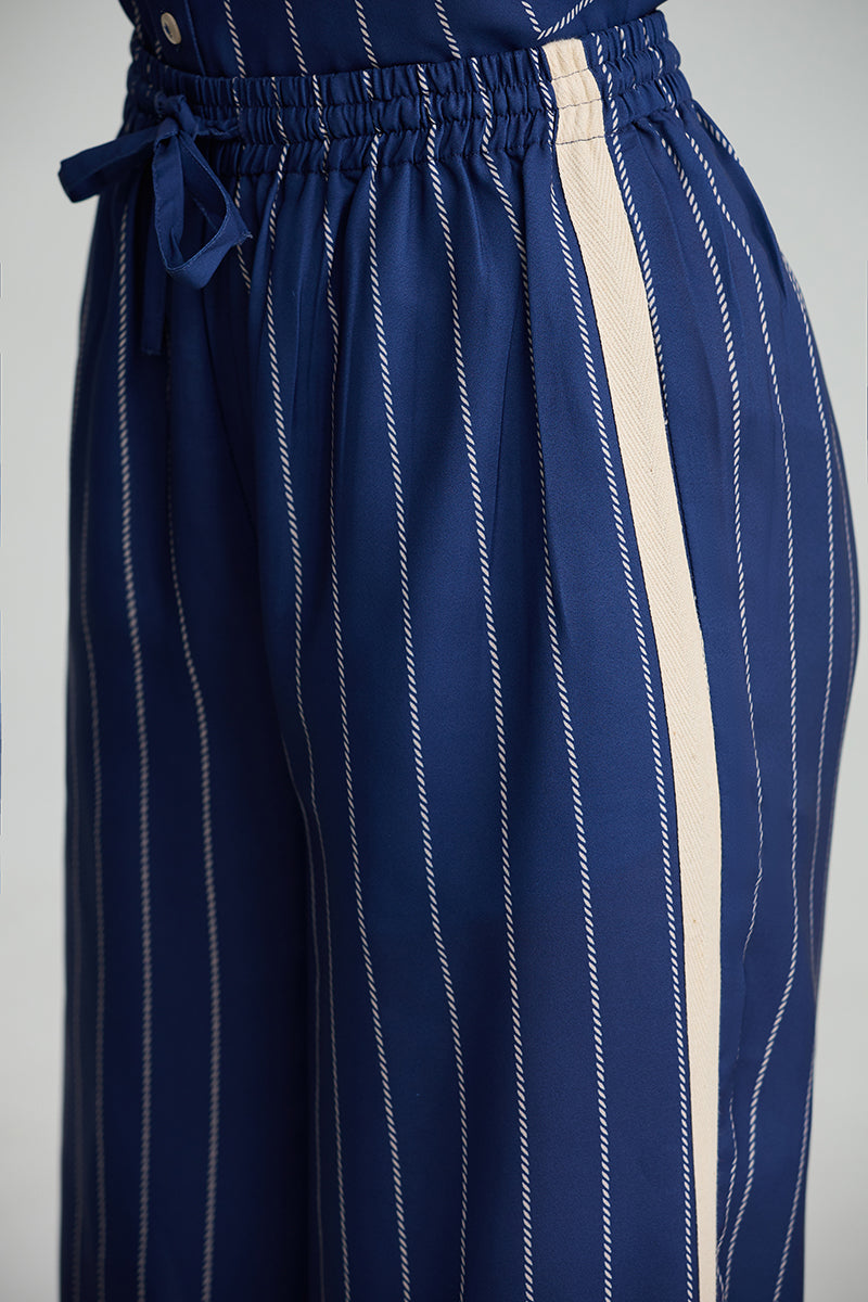 Striped Wide Leg Pants