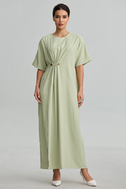 Dress With Side Gather Detail