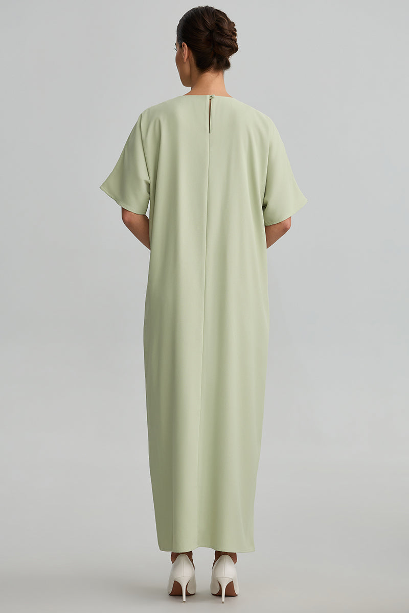 Dress With Side Gather Detail