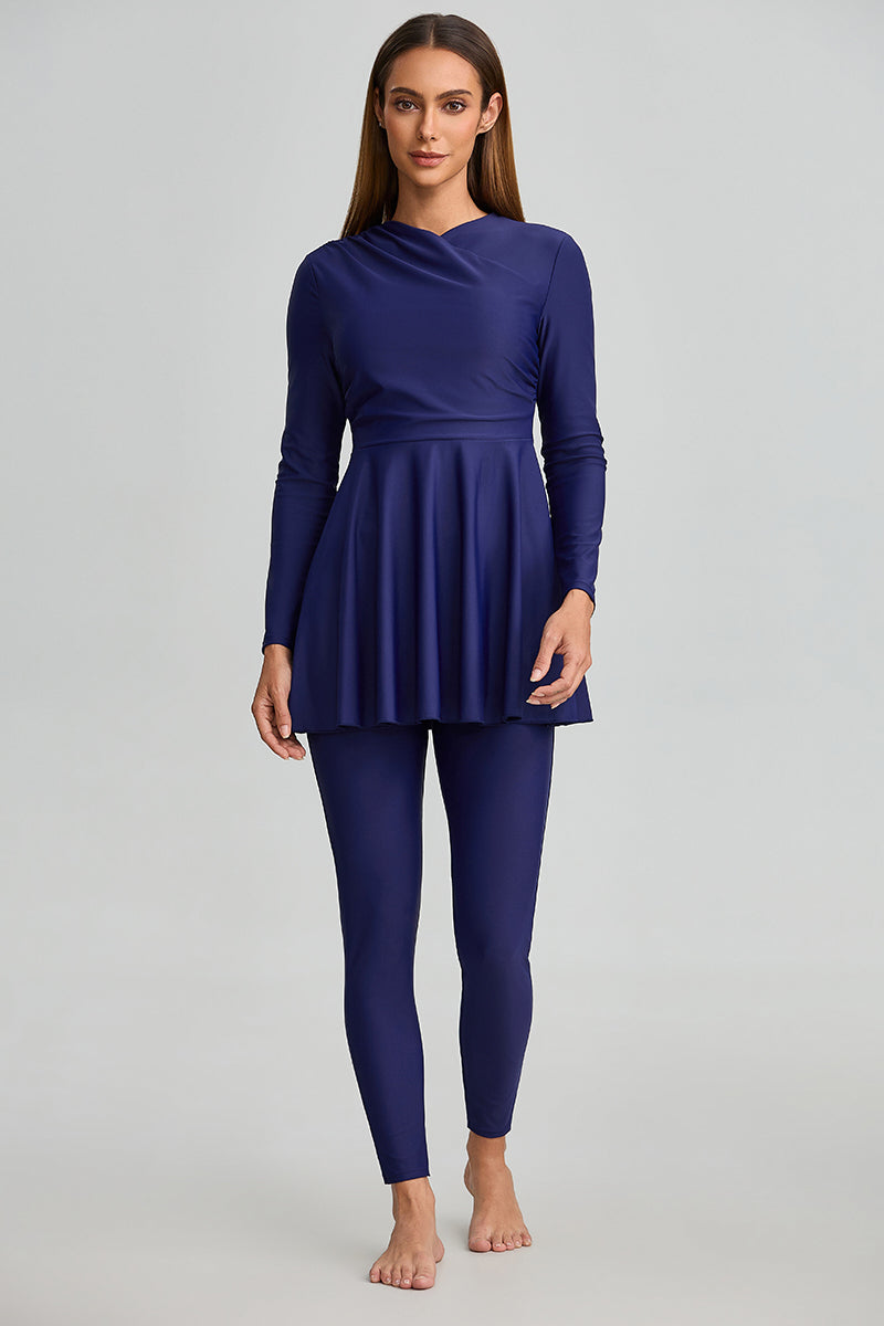 Long Sleeve Modest Swimsuit