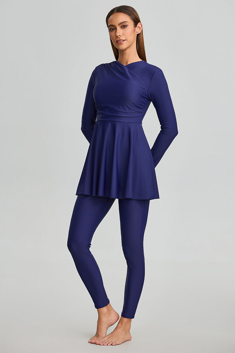 Long Sleeve Modest Swimsuit
