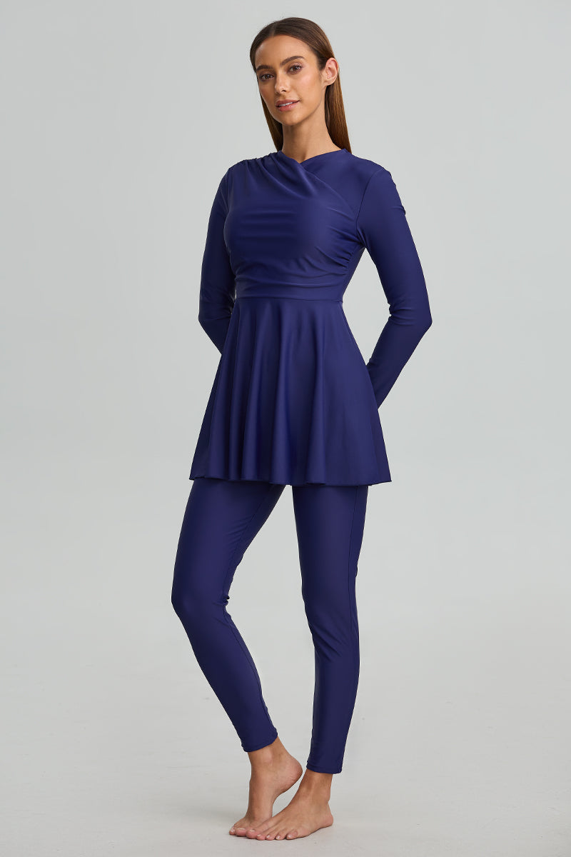 Long Sleeve Modest Swimsuit
