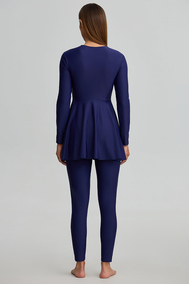 Long Sleeve Modest Swimsuit