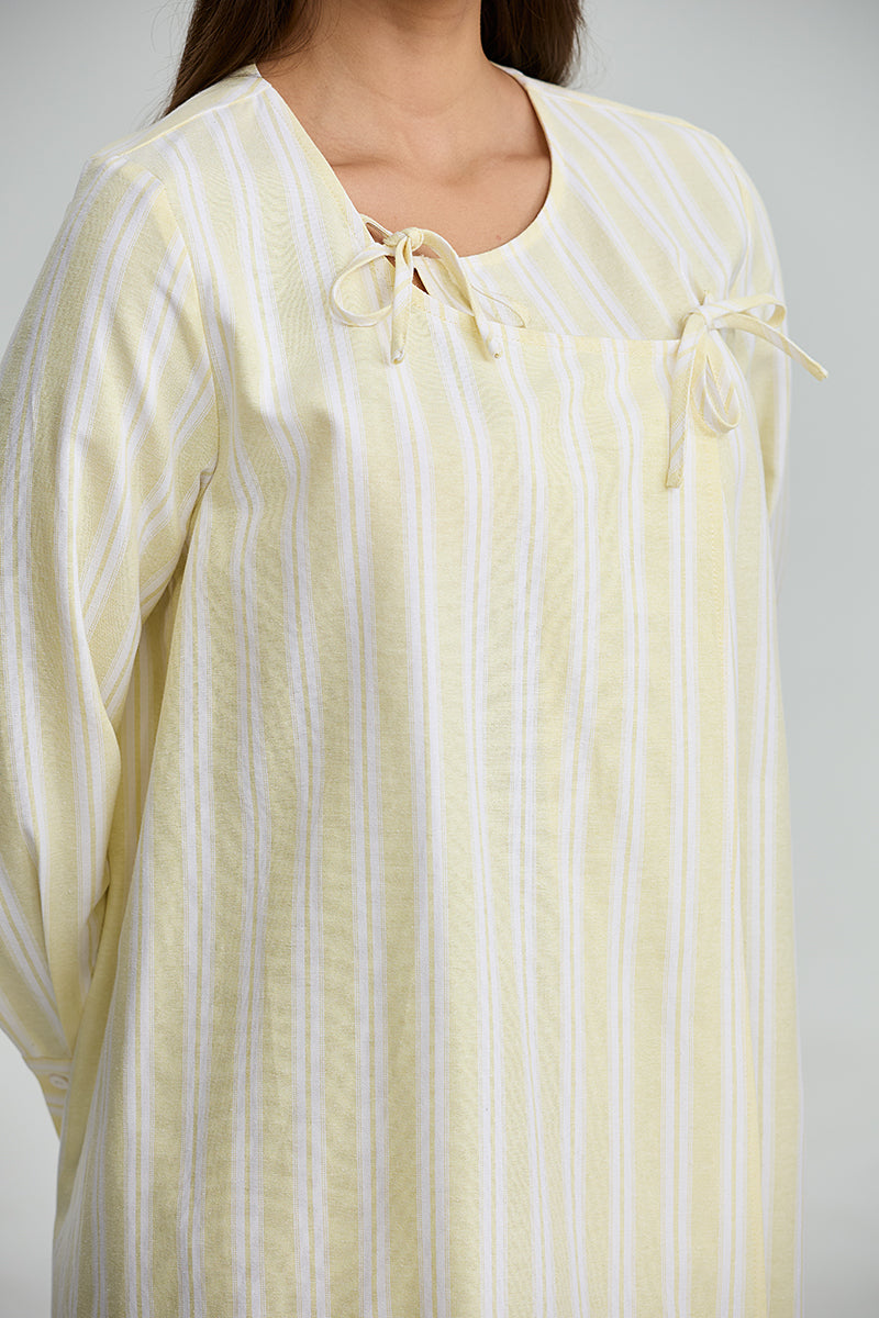 Striped Longline Blouse