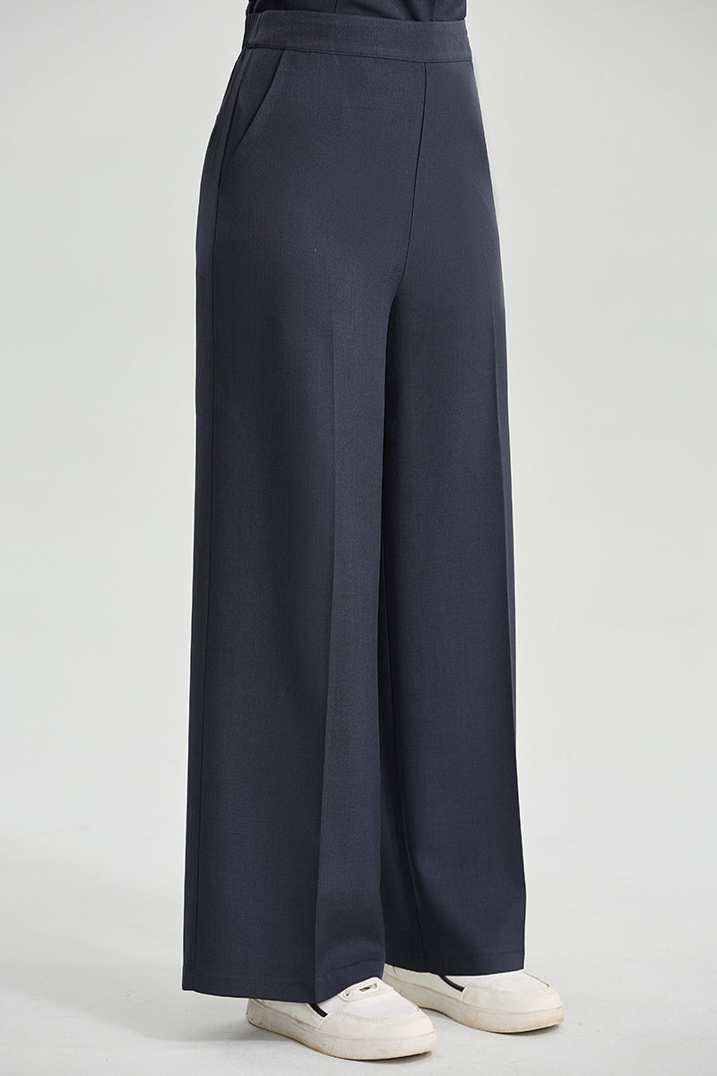 Tailored Wide Leg Pants