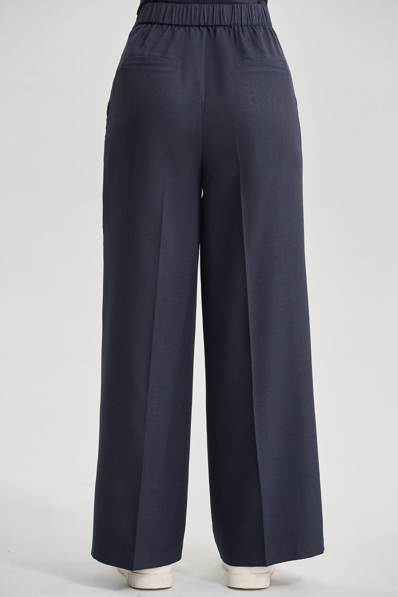 Tailored Wide Leg Pants
