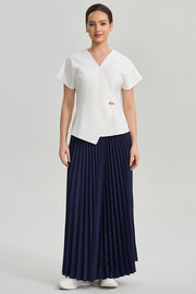 Maxi Pleated Skirt