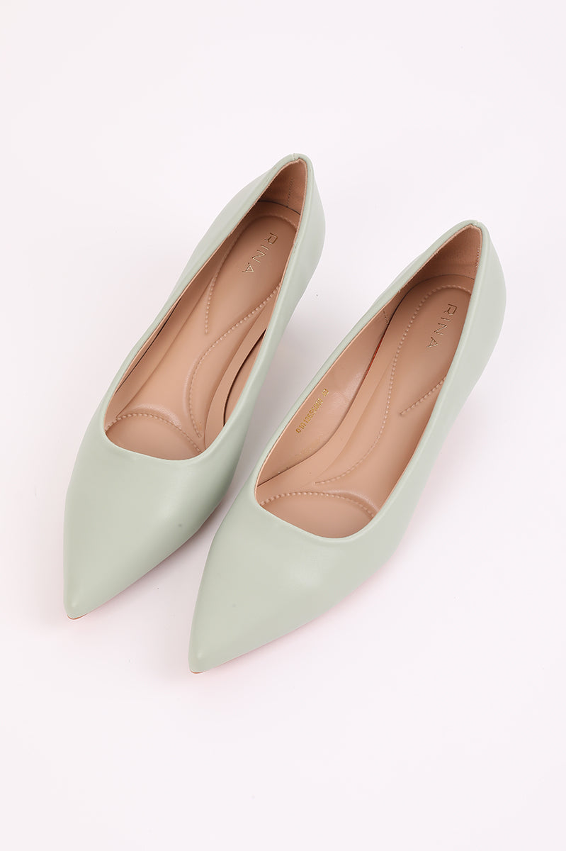 Pointed Toe Low Heel Shoes