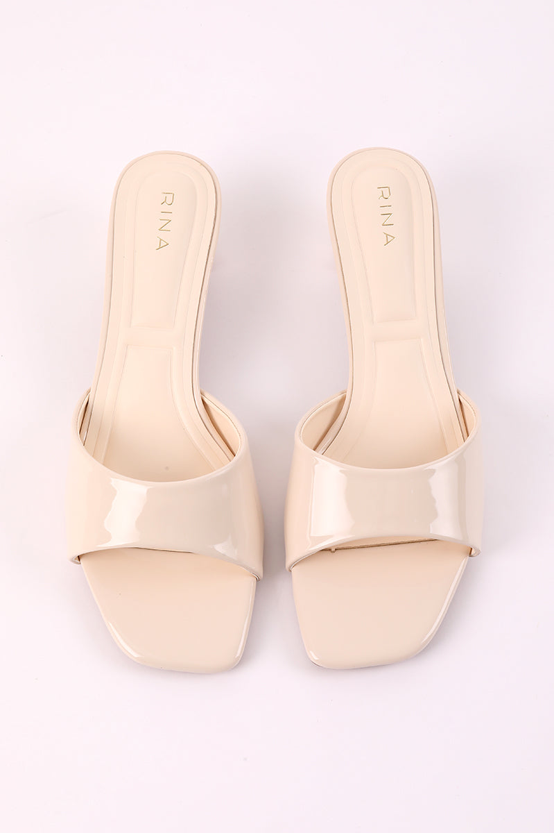 Square Toe Heeled Sandals