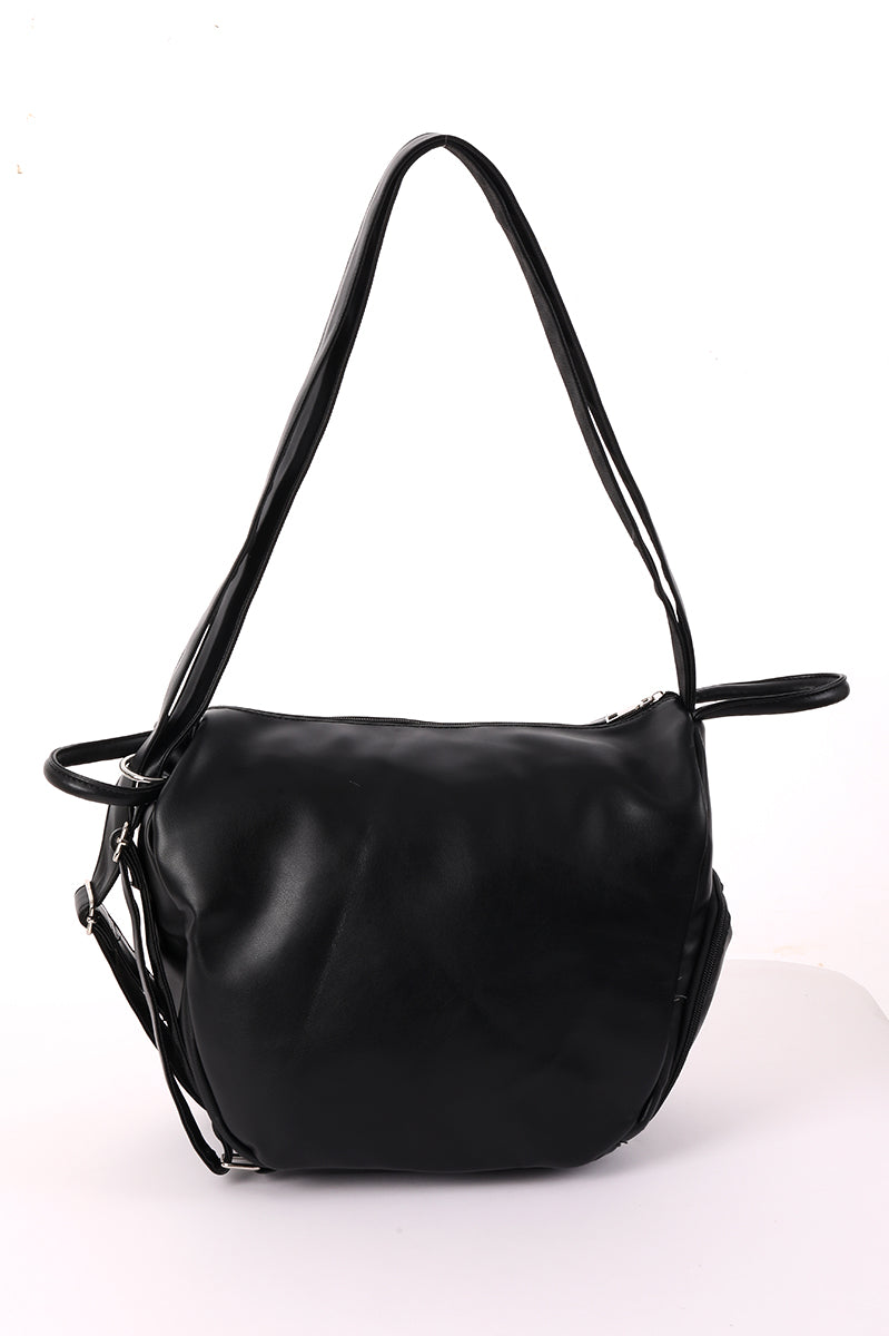 Shoulder Bag With Side Pockets