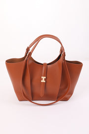 Structured Tote Bag With Strap
