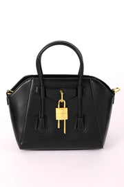 Structured Handbag With Strap