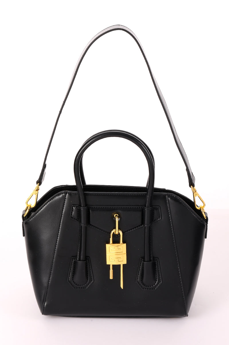 Structured Handbag With Strap