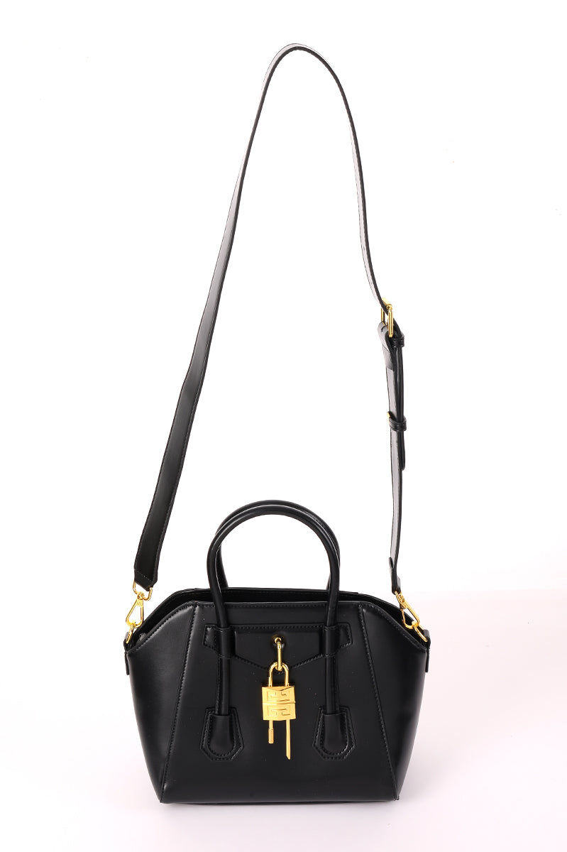 Structured Handbag With Strap