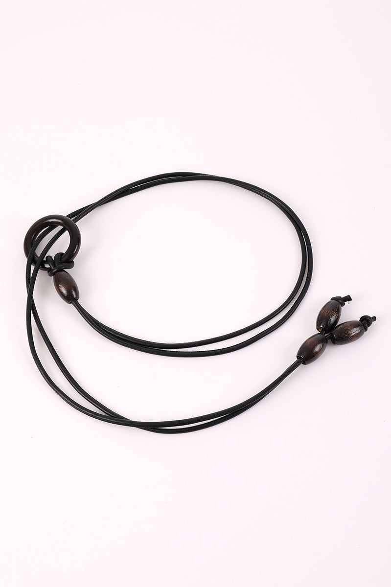 Adjustable Beaded Belt