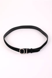 Belt With Oval Buckle