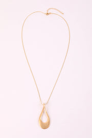 Teardrop Pendant Necklace