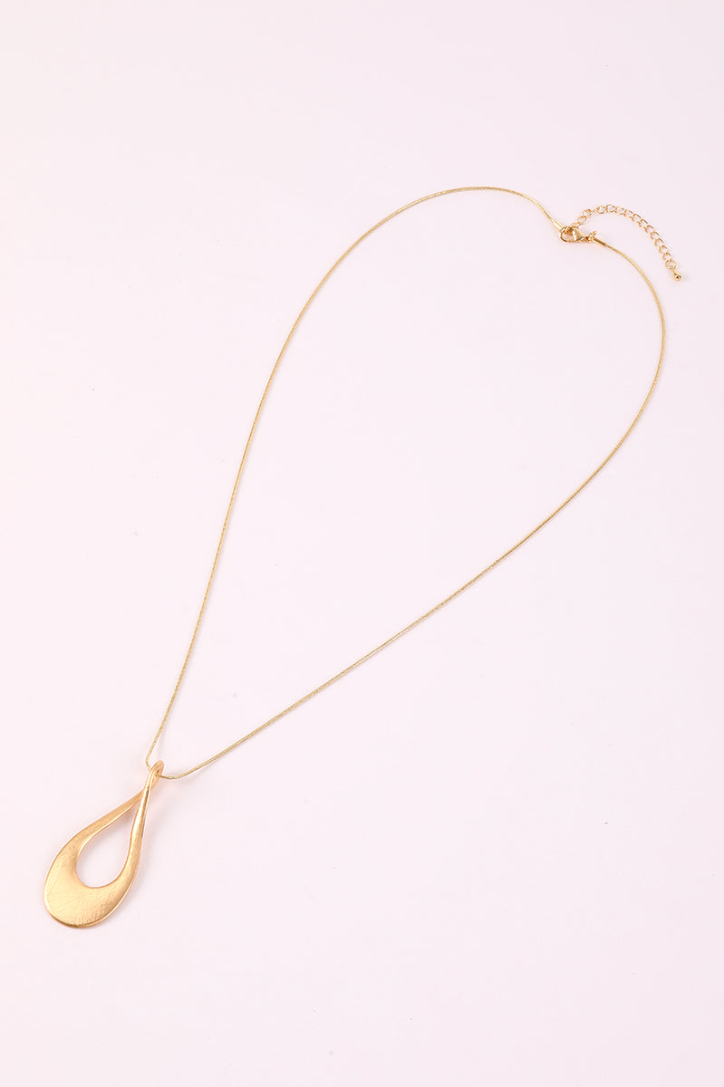 Teardrop Pendant Necklace