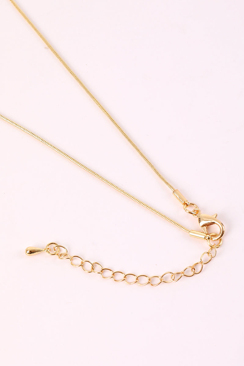 Teardrop Pendant Necklace