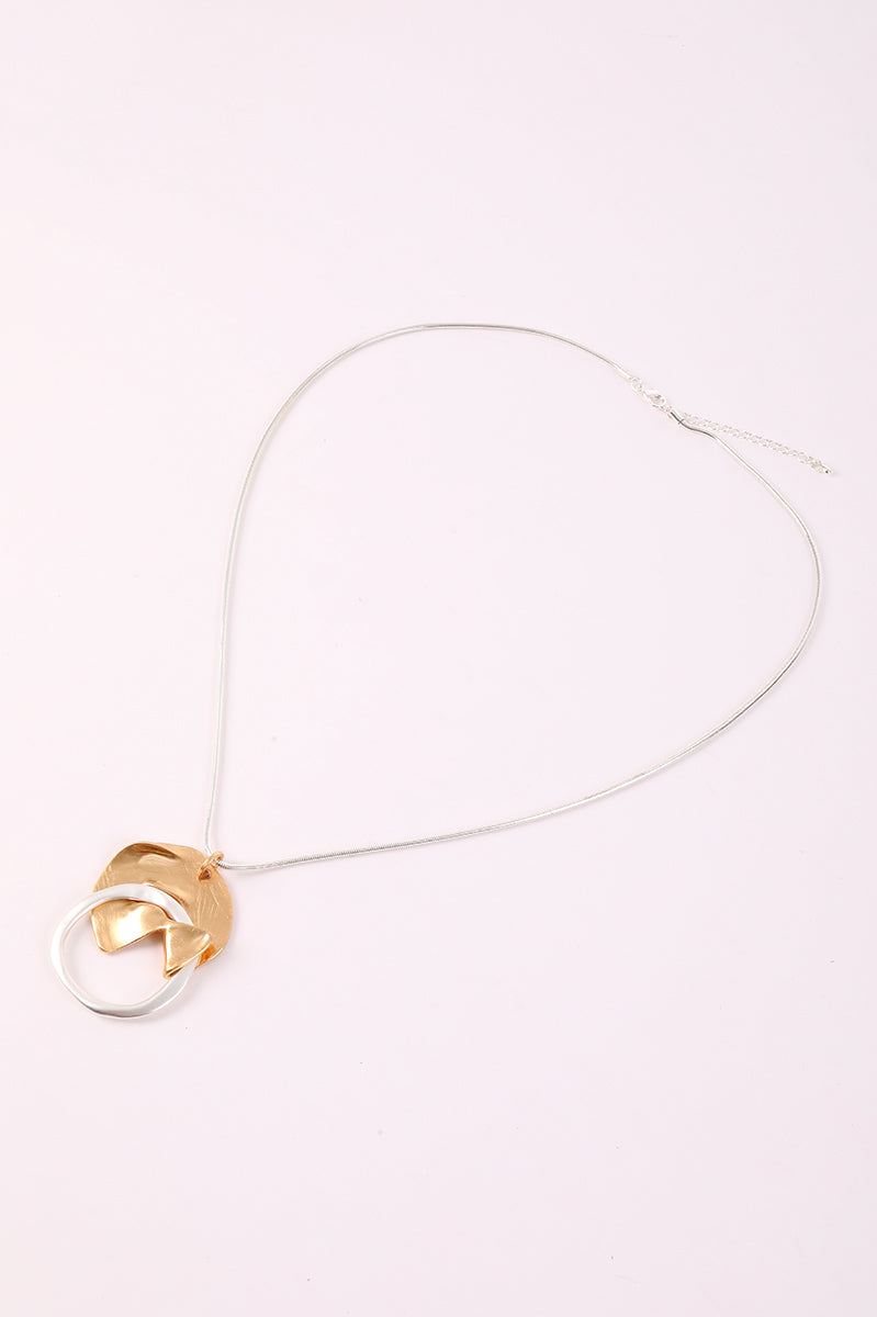 Geometric Pendant Necklace
