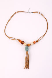 Necklace With Bead Tassel