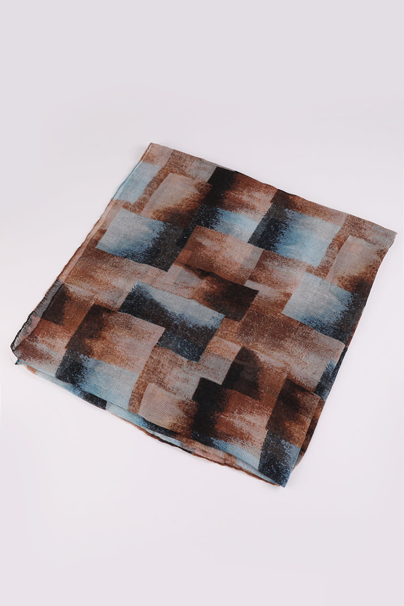 Lightweight Printed Scarf