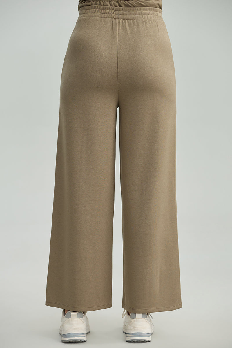Wide-Leg Casual Pants