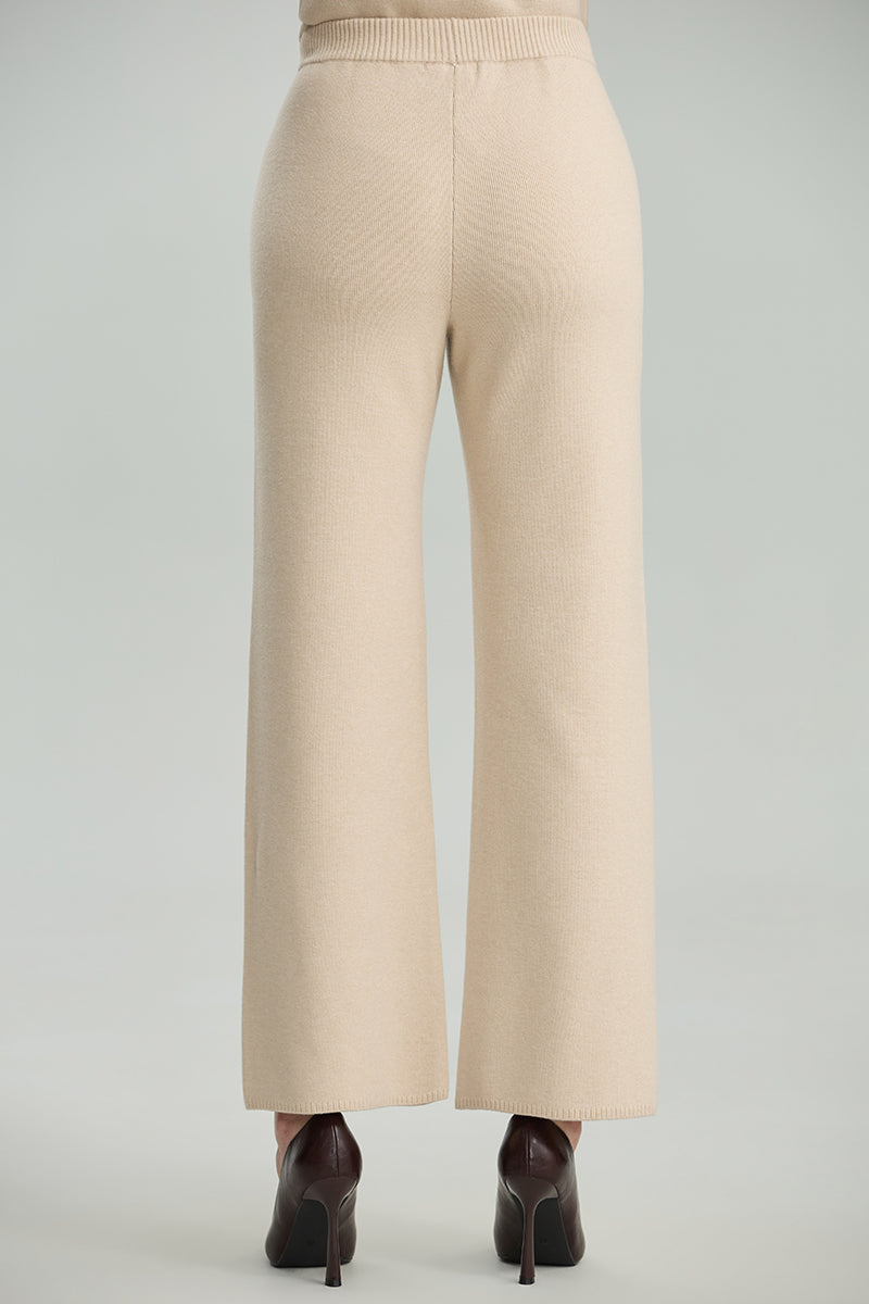 Tailored Straight-Leg Pants