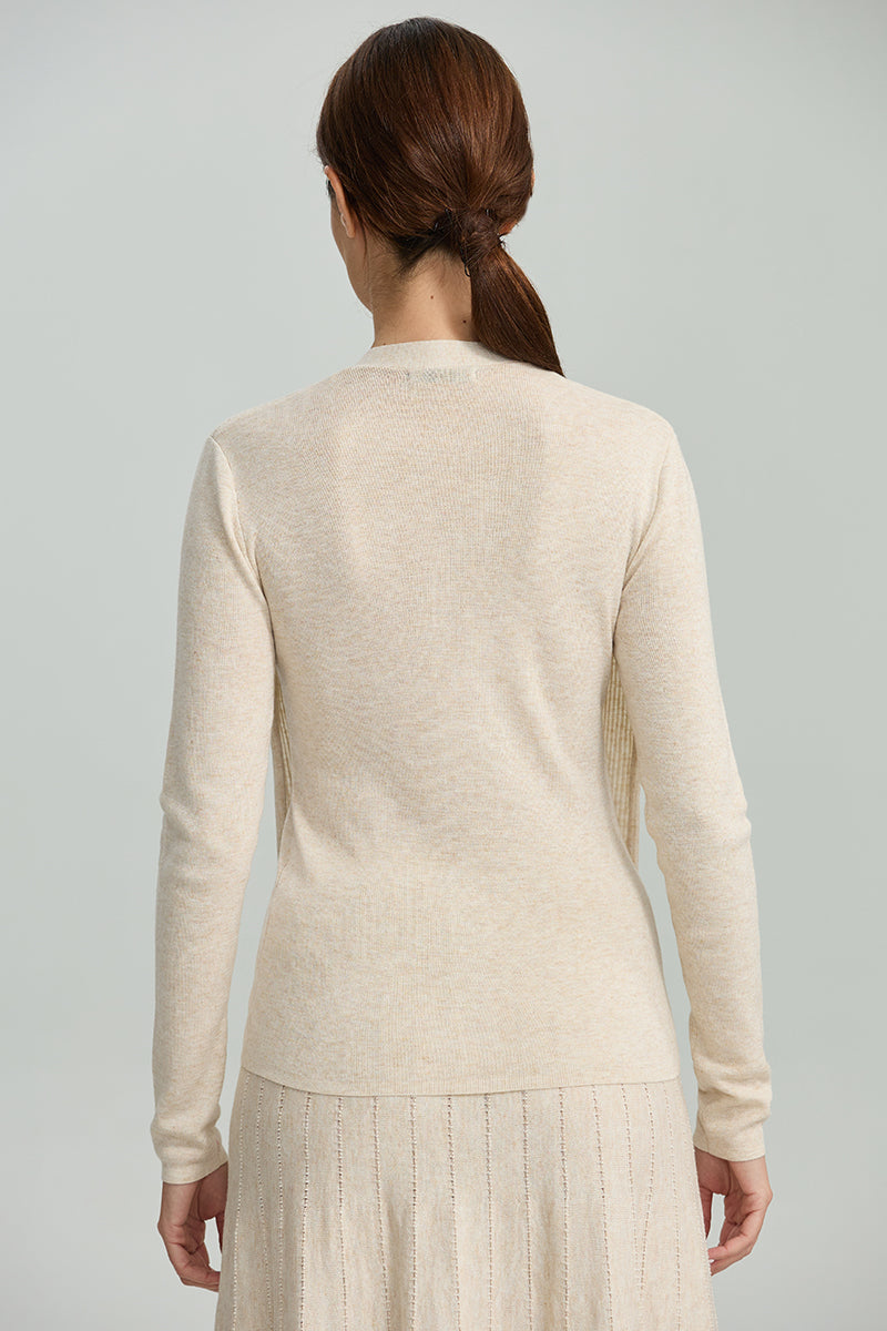 Tie-Waist Knit Cardigan