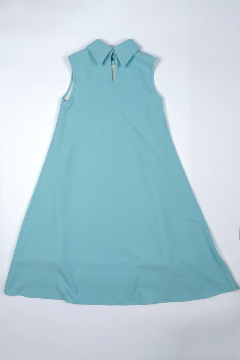 Sleeveless Dress with Embellished Detail