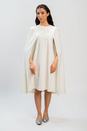 فستان ميدي بتصميم كاب