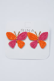Butterfly Statement Earrings for Girls