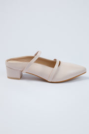 Pointed Mule with Double Straps for Girls