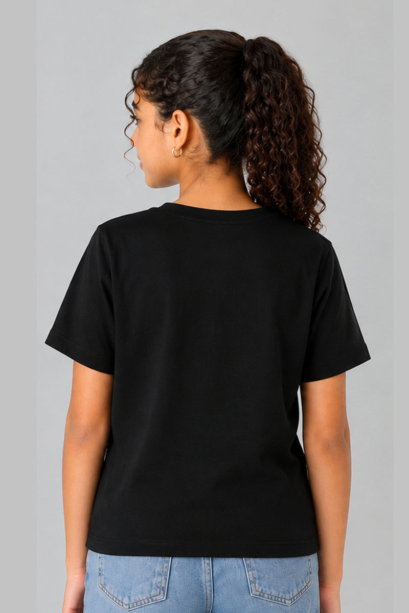Saudi Palm Graphic Crew Neck T-Shirt