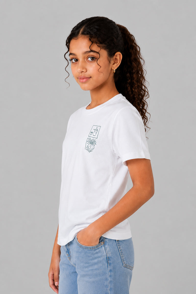 Saudi Heritage Icons Graphic T-Shirt