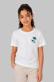 Camel Palm Chest Graphic T-Shirt